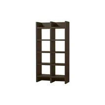 Woood Bücherregal 100 x 40 x 195 cm Braun