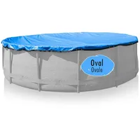 Höfer Chemie Poolabdeckplane oval 7,00 x 4,20 m 200 g/m2