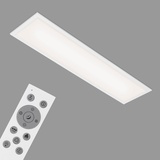 Briloner Leuchten - Smarte Deckenlampe, 100x25x6,5cm, Weiß, 1 Stück (1er Pack), 7344-016