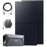 Anker SOLIX RS50B Balkonkraftwerk 2 x 540 W Solarpanel mit Speicher 1600Wh