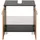 WELLTIME Waschbeckenunterschrank Avignon 60 x 54 cm Braun