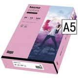 Inapa tecno colors A5 80 g/qm 500 Blatt rosa