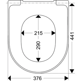 Villeroy & Boch Subway WC-Sitz Weiß