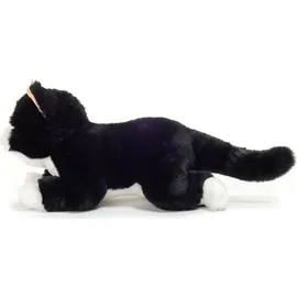 Teddy-Hermann Schlenkerkatze 30 cm schwarz
