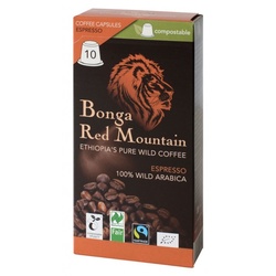 Original Food Bonga Red Mountain Espresso Kapseln bio (10St)