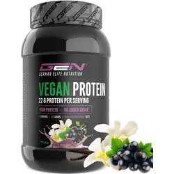 Vegan 4K Protein - 750g - Rein pflanzlich - Vanille Johannisbeere