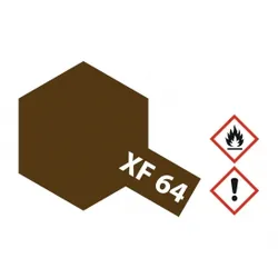 XF-64 Rotbraun matt 10ml Acryl (VE6)