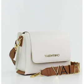 Valentino Alexia Umhängetasche Kunstleder Bianco/Cuoio