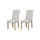 byLIVING Esszimmerstuhl Elias Webstoff taupe natur 2er Set