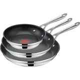 Tefal Jamie Oliver Cook Smart Bratpfannen-Set, 3-tlg.