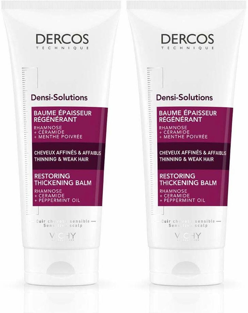 DERCOS Densi-Solutions - Baume Epaisseur Régénérant 2x200 ml baume