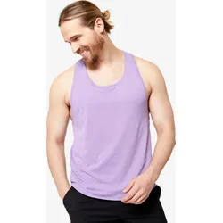 Tank Top Stringer Herren - lila Glyzinienlila XL