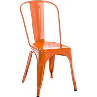 CLP Stapelstuhl Benedikt Metall orange