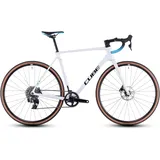 Cube Cross Race C:62 Race polarwhite ́n ́blue 2025 53 cm