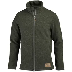Jagdhund Herren-Woll-Fleecejacke Traberg, grau, 46