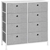 Songmics Aufbewahrungsschrank, 8 Stoffschubladen,