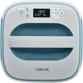 loklik Easy Heat Press Heizpresse Blau
