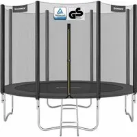 Songmics Trampolin 305 cm schwarz
