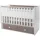 Lorelli Babybett MATRIX NEW 120 x 60 cm, 2 Ebenen, 2 Schubladen braun