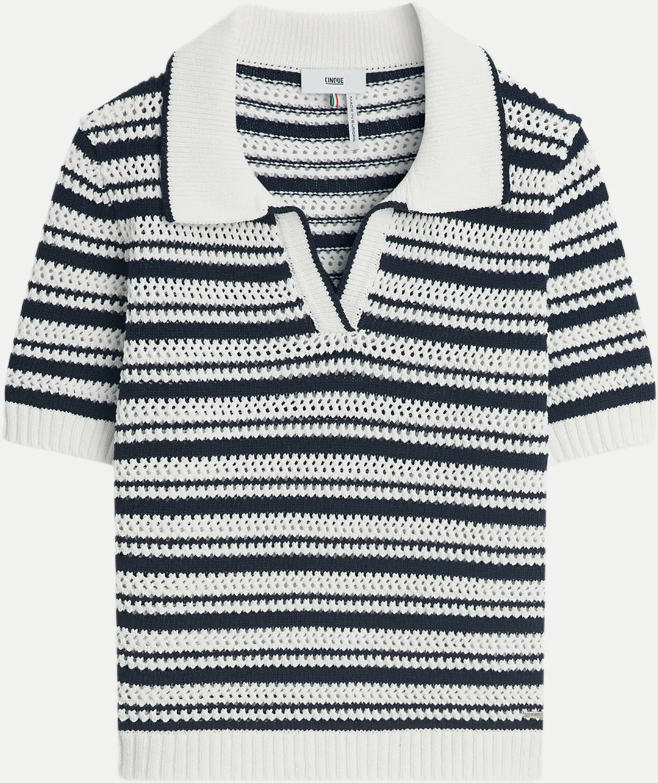 Strickshirt Cinetari Blau L