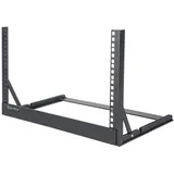 Silverstone SST-RK06U-OF 19 Zoll Desktop-Rack, offener Rahmen - 6U