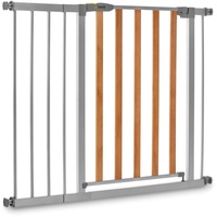 HAUCK Tür- und Treppenschutzgitter Woodlock 2 96-101 cm silber inkl. Verlängerung 21 cm
