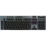 Logitech G915 X LIGHTSPEED Schwarz LEDs RGB, GL LINEAR, USB/Bluetooth, DE (920-012697)