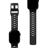 URBAN ARMOR GEAR Civilian Strap / Apple Watch Ultra 45mm / 44mm / 42mm [Series 8/7 / 6/5 / 4/3 / 2/1,49mm,Weiches Silikon Ersatzband,Verschluss Edelstahl] Graphite,194002114032