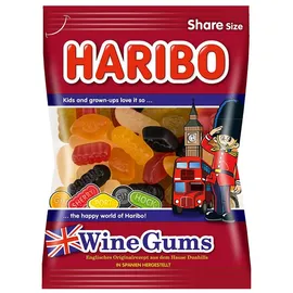 open food Haribo Wine Gums 175g