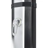 SUMMER FUN Solar Dusche, 35L, schwarz/silber,