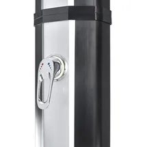 SUMMER FUN Solar Dusche, 35L, schwarz/silber,