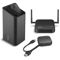 BenQ InstaShow WDC10 Plug-and-Play kabelloses Präsentationssystem Full-HD Streaming