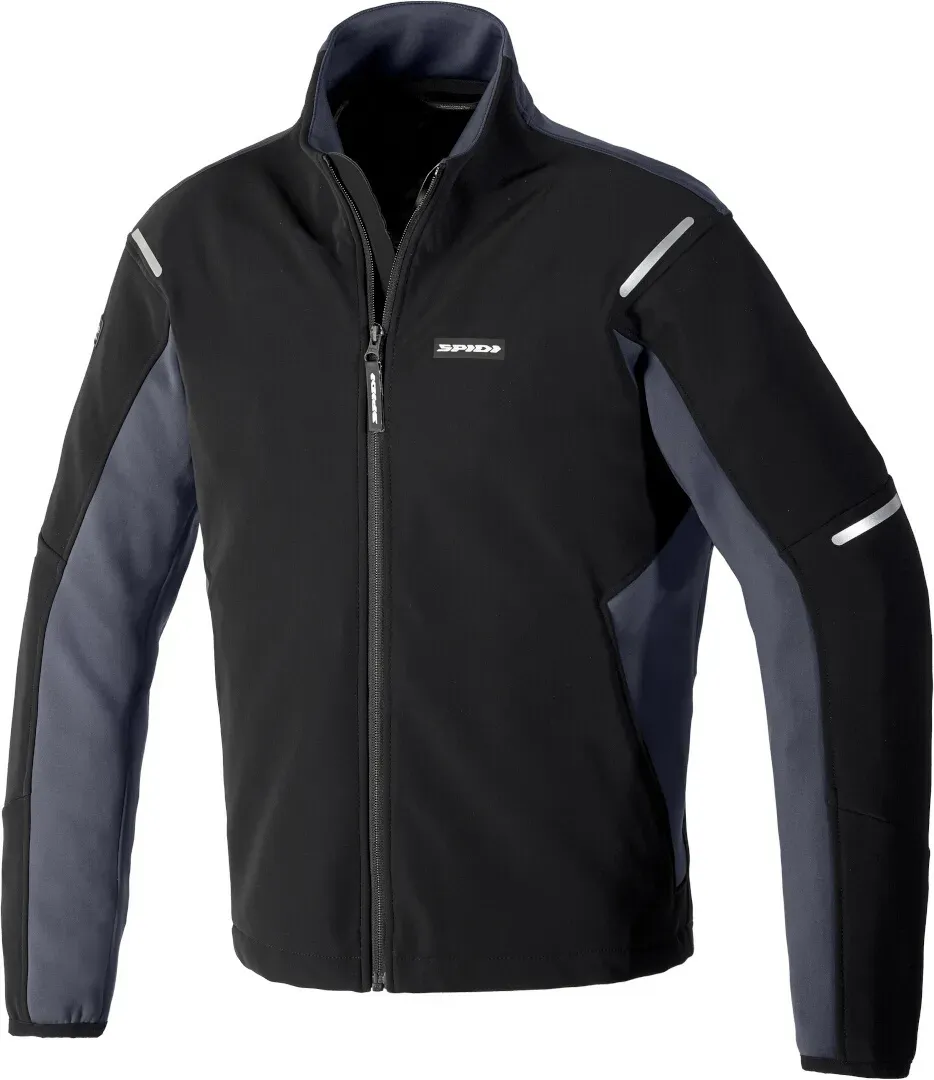 Spidi Mission-T SoftShell Functionele jas voor tussenlagen, zwart, M Voorman