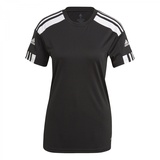 adidas Damen Squad 21 T-Shirt, Black/White, XXL