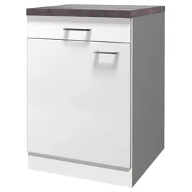 Flex-Well Unterschrank Lucca 60 x 60 x 85 cm Weiß