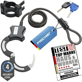 Fischer RK120/10 Schwarz Kabelschloss