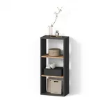 livinity® Bücherregal 40 x 90,5 cm Grau