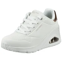 SKECHERS Uno Wedge Hi Steps Turnschuhe weiß