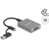 DeLock USB Type-C Card Reader für SD CFexpress Typ A
