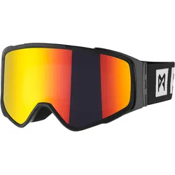 Pando Moto Pando Motocross Brille, rot für Männer