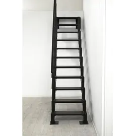 Minka Raumspartreppe Modulario Mini 36 - 300 cm Stahl Schwarz