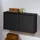 Villeroy & Boch Waschbeckenunterschrank 2 Türen 72,8 x 42,3 x 25,6 cm Schwarz