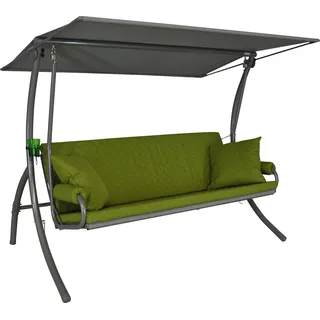 apfelgrün/beige 3-Sitzer