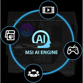 MSI MAG INFINITE S3 14NUC5-1405DE I5-14400F/16GB/1TB, Gaming Desktop mit Intel® CoreTM i5 i5-14400F Prozessor, 16 GB RAM, 1 TB SSD, NVIDIA GeForce RTXTM 4060, Windows 11 Home (64 Bit)