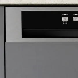 Bauknecht BBC 3B+26 X Einbau-Geschirrspüler (teilintegrierbar, 598 mm breit, Edelstahl)