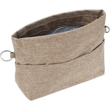 WHC Innentaschen fš1r Handtaschen, Klein Taschenorganizer Bag in Bag Organizer Handtasche Extra Klein, Taschen Organizer fš1r Handta... - Beige