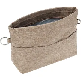 WHC Innentaschen fš1r Handtaschen, Klein Taschenorganizer Bag in Bag Organizer Handtasche Extra Klein, Taschen Organizer fš1r Handta... - Beige