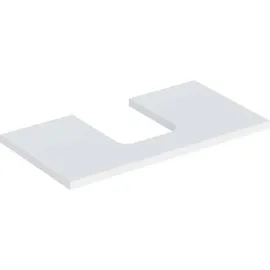 Geberit One 75x3x47cm, w/lack. ma, Ausschnitt mittig