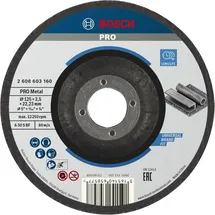 Bosch Trennscheibe gekröpft 125 mm