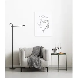 KOMAR Canvasbild Sketch me - 60 cm - Bild Auf Keilrahmen - Minimalistisch Modern